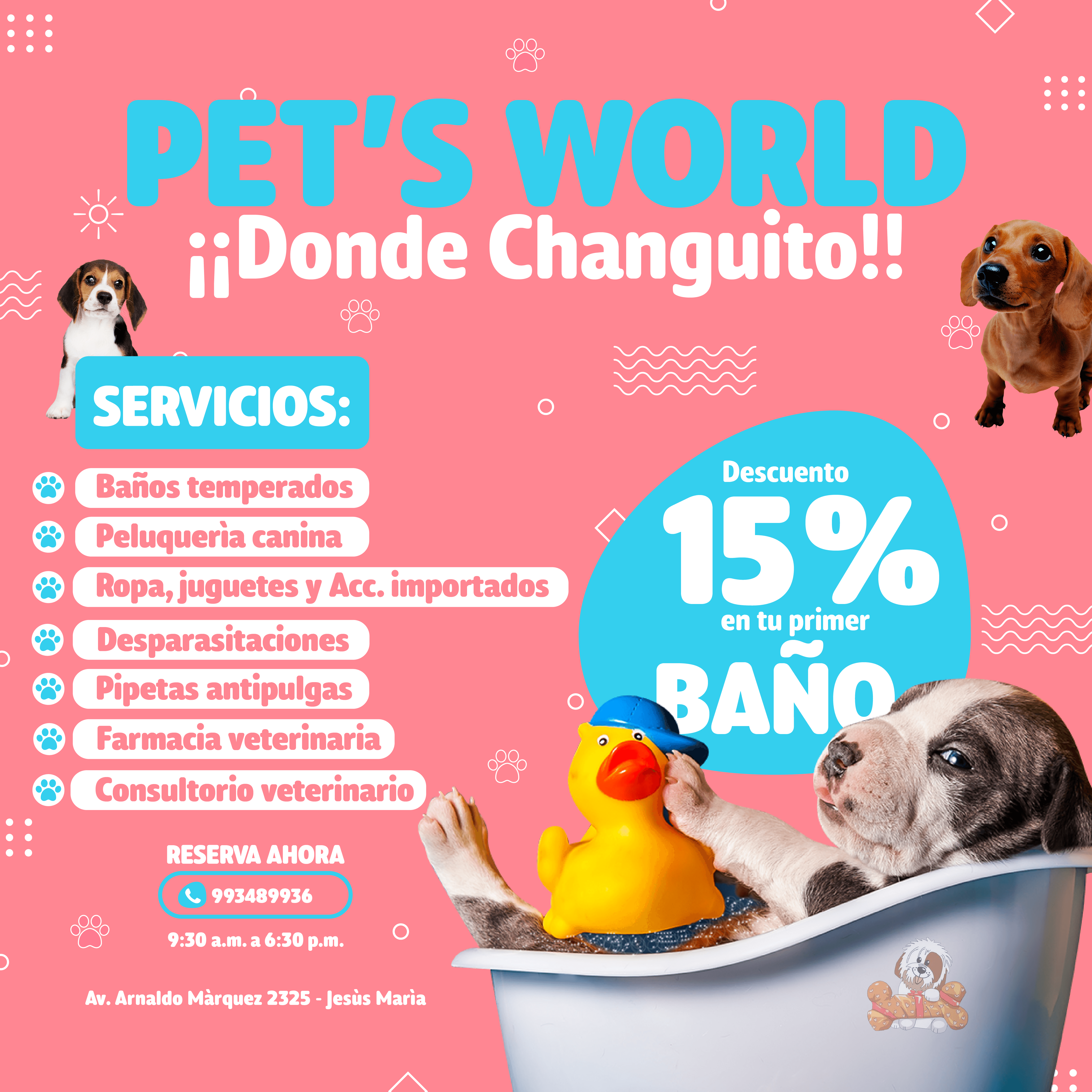 Pet´s World (donde Changuito)